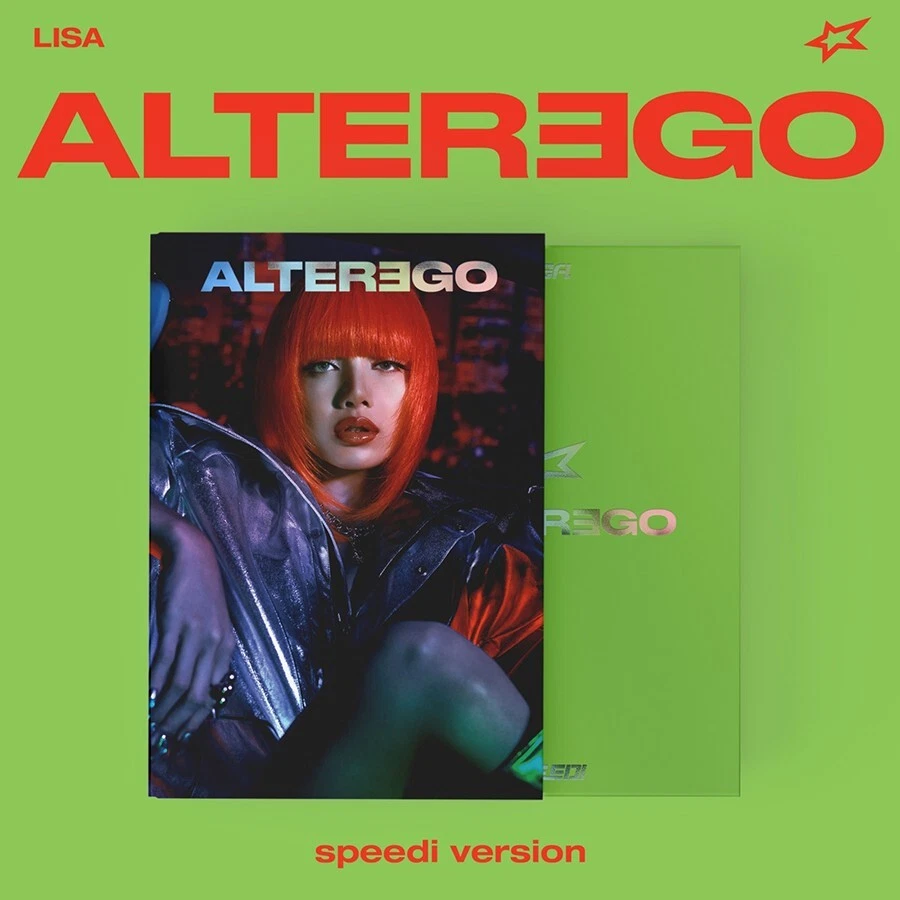 LISA [ALTER EGO] Album PHOTO BOOK 5 Ver SET /5 CD+5 Book+15