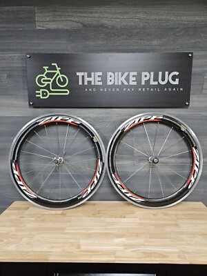 Zipp 404 Speed Weaponry Carbon Fiber Wheelset 650c Clincher Rim