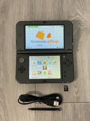 New Nintendo 3DS LL XL Metallic Black Region Free USA Seller Top