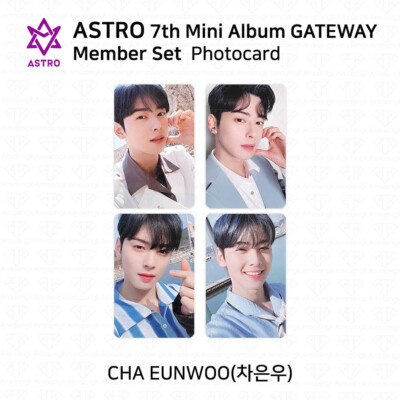 ASTRO 7th Mini Album Gateway Photocard Eunwoo Moonbin Rocky Sanha