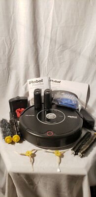 iRobot Roomba Black 595 Pet Series Robotic Vacuum with Accessories