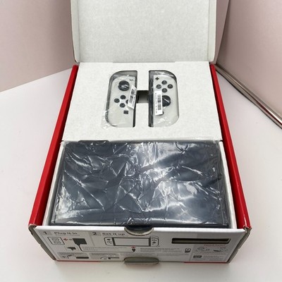 Nintendo Switch OLED - 64GB - Game Console - White - Open Box | eBay