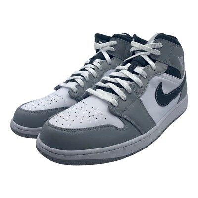 Nike Air Jordan 1 Mid 'Light Smoke Grey Anthracite' 554724-078