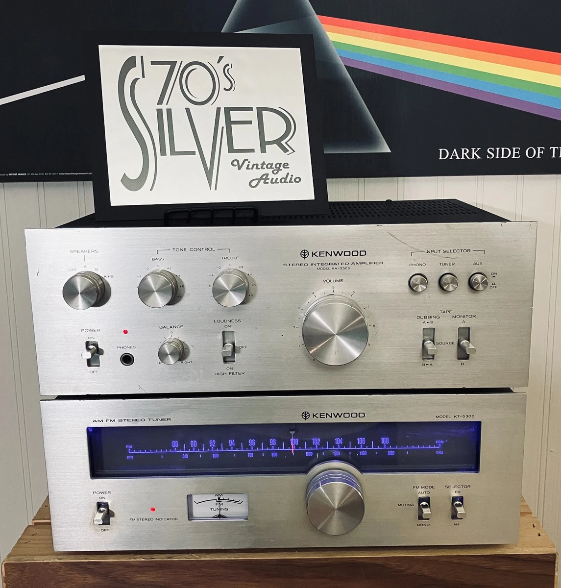 Kenwood Ka Amplifier In Vintage Stereo Receivers | eBay