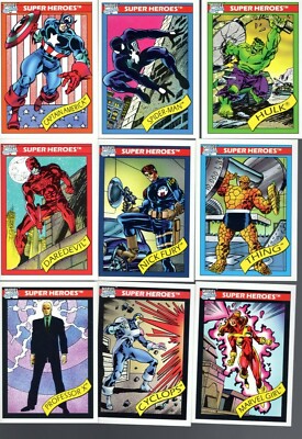 1990 IMPEL MARVEL UNIVERSE I COMPLETE SET 1-162 | eBay