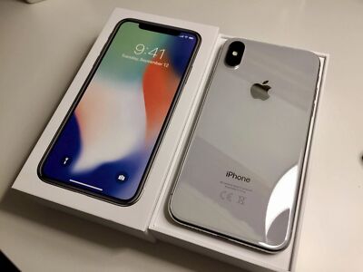 Apple iPhone X - 64 GB - Silver (Unlocked) for sale online | eBay
