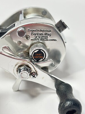 Shimano Bantam Mag 201Sg Vintage Reel Left Hand Made In Japan