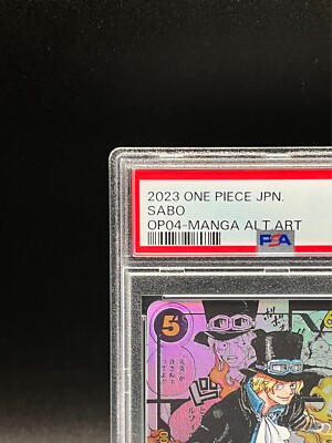 PSA 10 Sabo OP04-083 SR Comic Parallel Manga Alt Art ONE PIECE