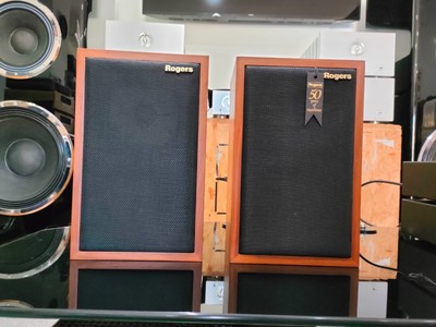 ROGERS LS3/5A LS3 5A PAIR SPEAKERS VERSION 11 OHM BIWIRING BI