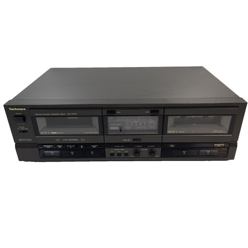Technics RS-B705 Stereo Cassette Deck 3Head Black Working Manual