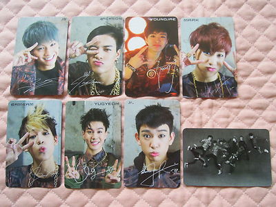 GOT7 1st Mini Album Got it? Photocard Set KPOP *READ DESCRIPTION