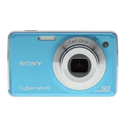 SONY Cyber-Shot DSC-W220 12.1 MP Digital Camera 4x Zoom Blue
