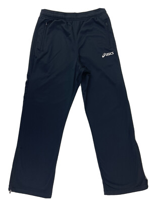 Asics Womens Black XS Fleece Lined Sweat Pants Active ware RN