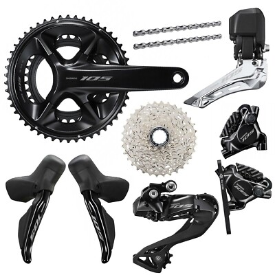 NEW Shimano 105 R7170 Di2 12 Speed Hydraulic Disc Groupset