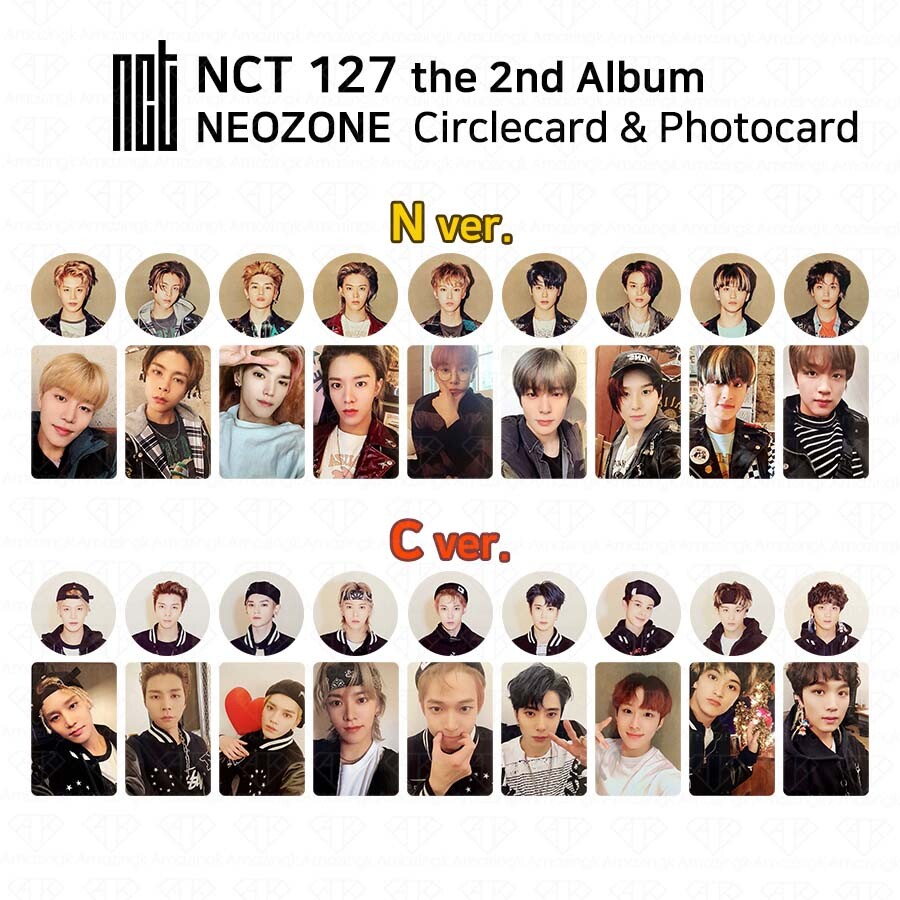 NCT127 2nd Album NCT #127 NEO ZONE Official Photocard Circle card