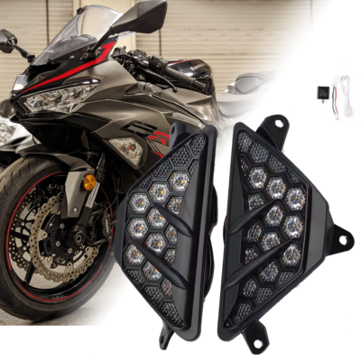 LED Front Turn Signal Light For Kawasaki 2016-2023 ZX6R For 2023