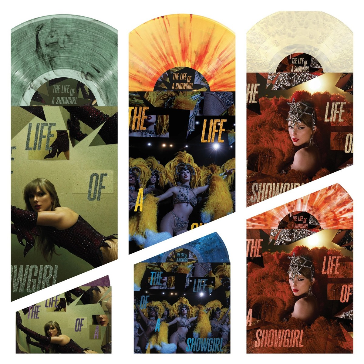 Taylor Swift The Life of a Showgirl Vinyl Bundle Set 6 Limited