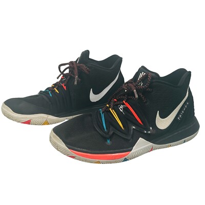 Nike Kyrie 5 Friends Black Colorway Basketball Shoes AO2918-006