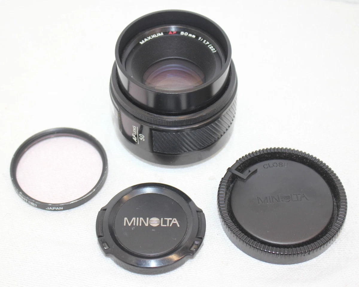 Minolta 50mm f/1.7 Camera Lenses for sale - eBay