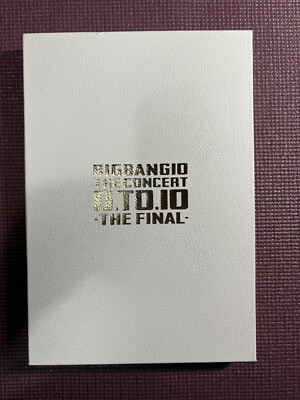 BIGBANG 10 THE CONCERT 0.TO.10 THE FINAL DELUXE EDITION CD/DVD