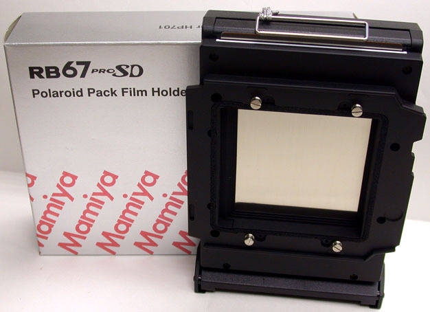 Mamiya RB PRO SD POLAROID FILM HOLDER / FILM BACK HP701 | eBay