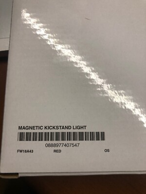 SUPREME Magnetic Kickstand Light FW18 Red | eBay