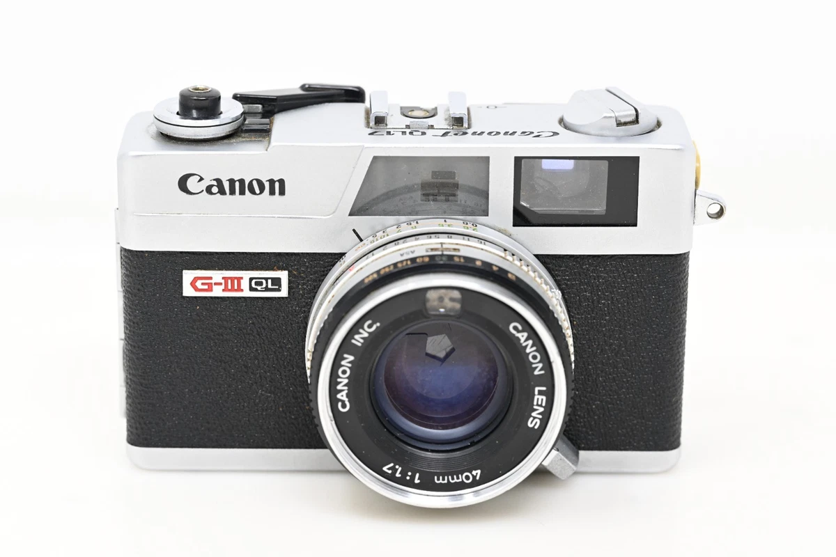 Canon Canonet QL17 GIII Film Cameras for sale - eBay