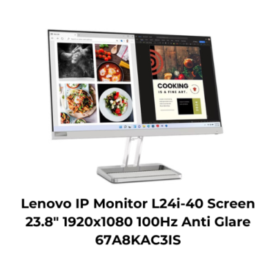 Lenovo IP Monitor L24i-40 Screen 23.8