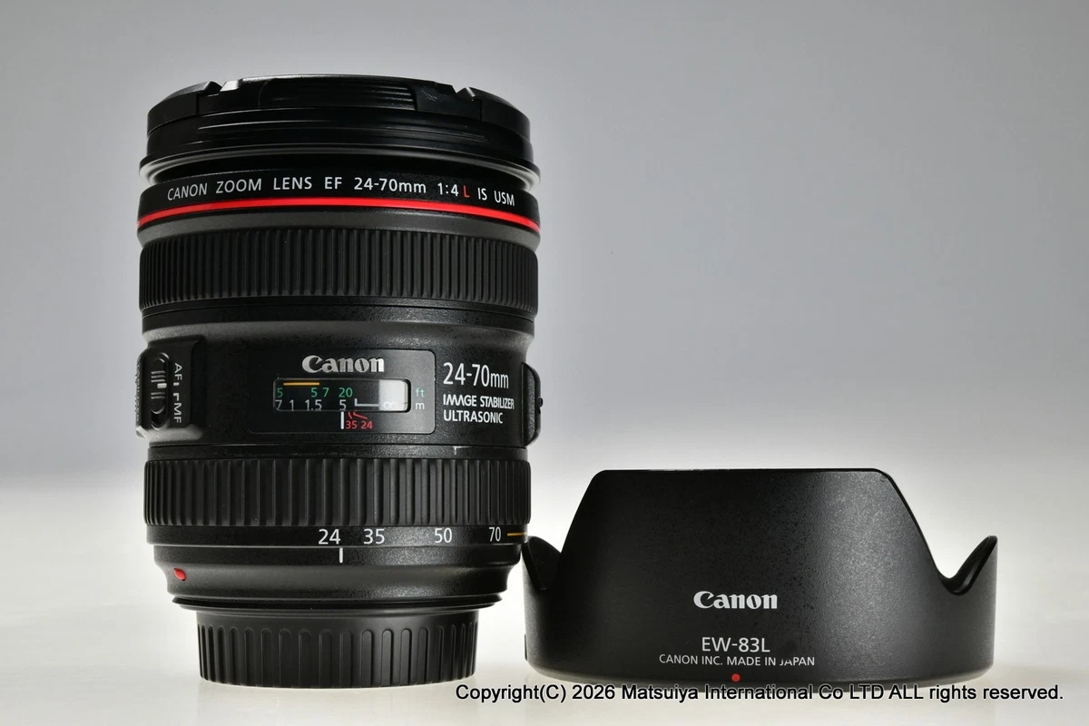 Canon EF f/4 Camera Lenses 24-70mm Focal for sale | eBay