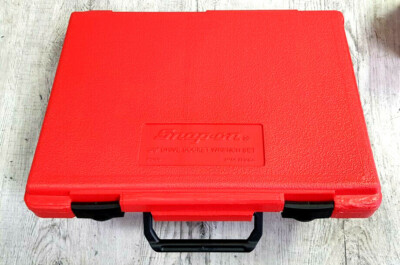 New Snap On PB16B Blow Mold Red Plastic Storage Case 3/8