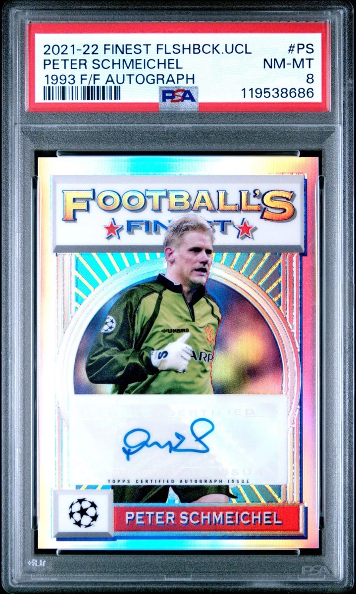 Peter Schmeichel Soccer Autographed Sports Trading Cards