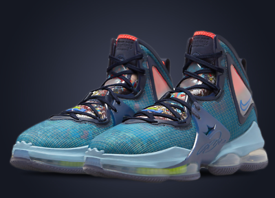 NEW Men's Nike LeBron XIX 19 Basketball Shoes Witness CZ0203 400