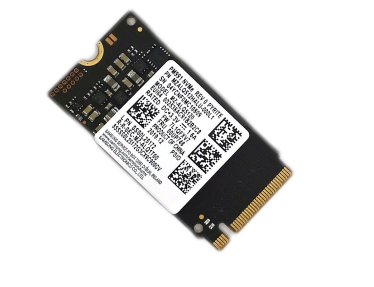 512GB Samsung SSD M.2 2242 PM991 NVME MZALQ512HALU-000L1 MZ