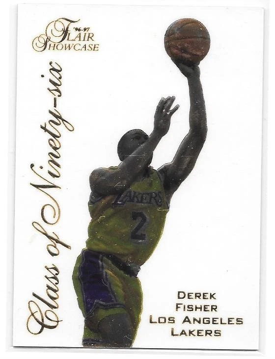 1996-97 Flair Showcase - Derek Fisher #7 for sale | eBay