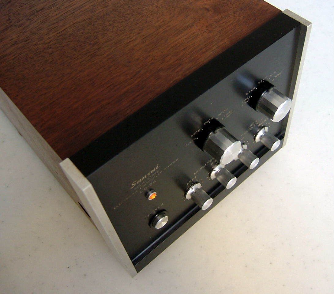 Sansui CD-5A Electronic Crossover Network Channel Divider Audio