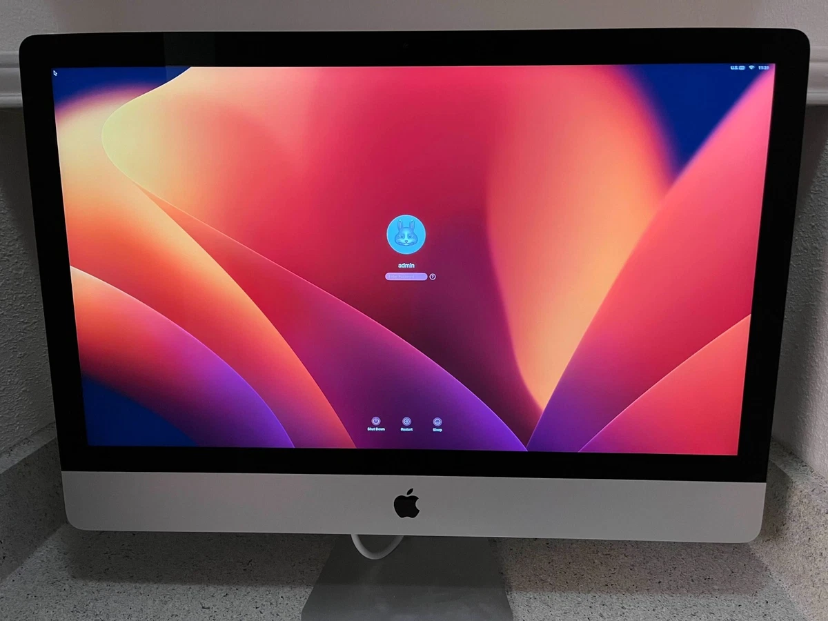 Apple iMac with Retina 5K display AMD Radeon Pro 580 Apple