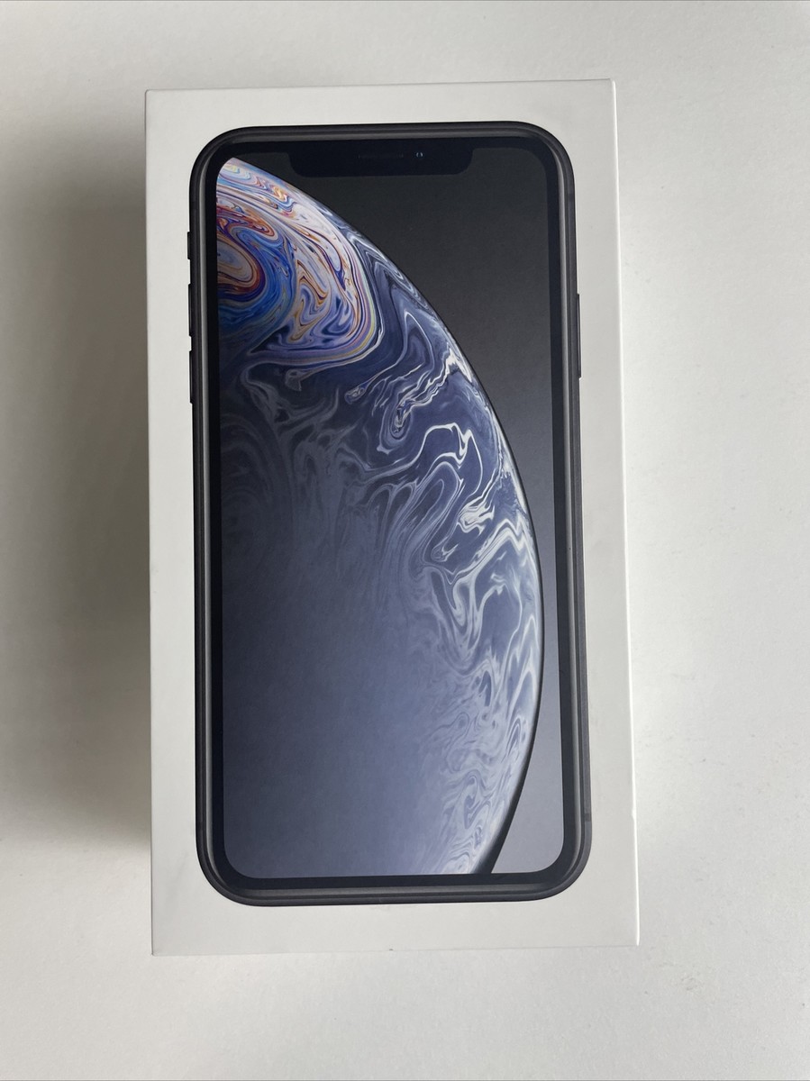 Apple iPhone XR black 64GB BOX ONLY! | eBay