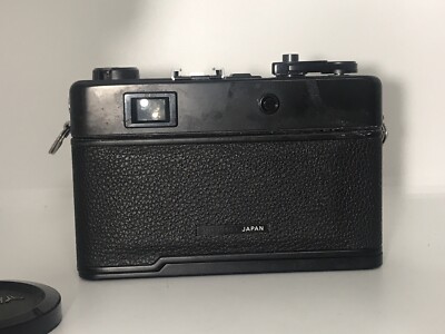 EXC++++ YASHICA ELECTRO 35 GX BLACK RANGEFINDER 35mm FILM CAMERA