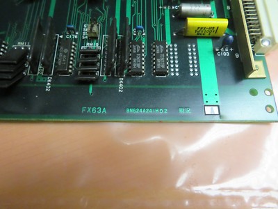 Mitsubishi Meldas UF01A FX63A BN624A241H02 Rev A Circuit Board