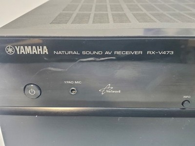 Yamaha Natural Sound AV 5.1 Channel Receiver RX-V473 Cinema DSP 3D