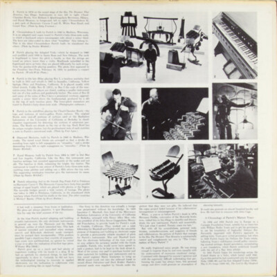 Harry Partch / John Cage - The Music Of John Cage And Harry Partch