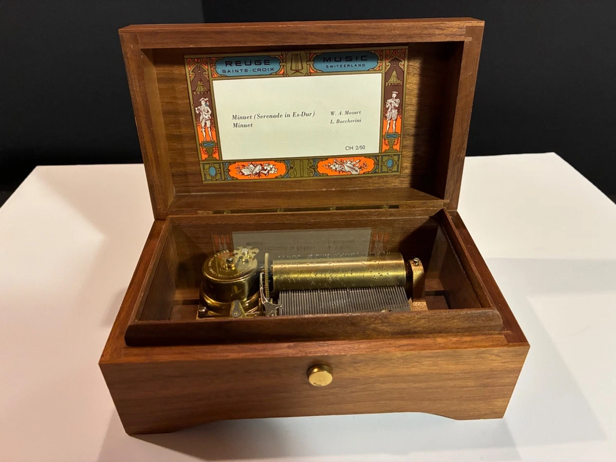 Reuge Mozart Indiana Collectible Music Boxes (1970-Now) for sale