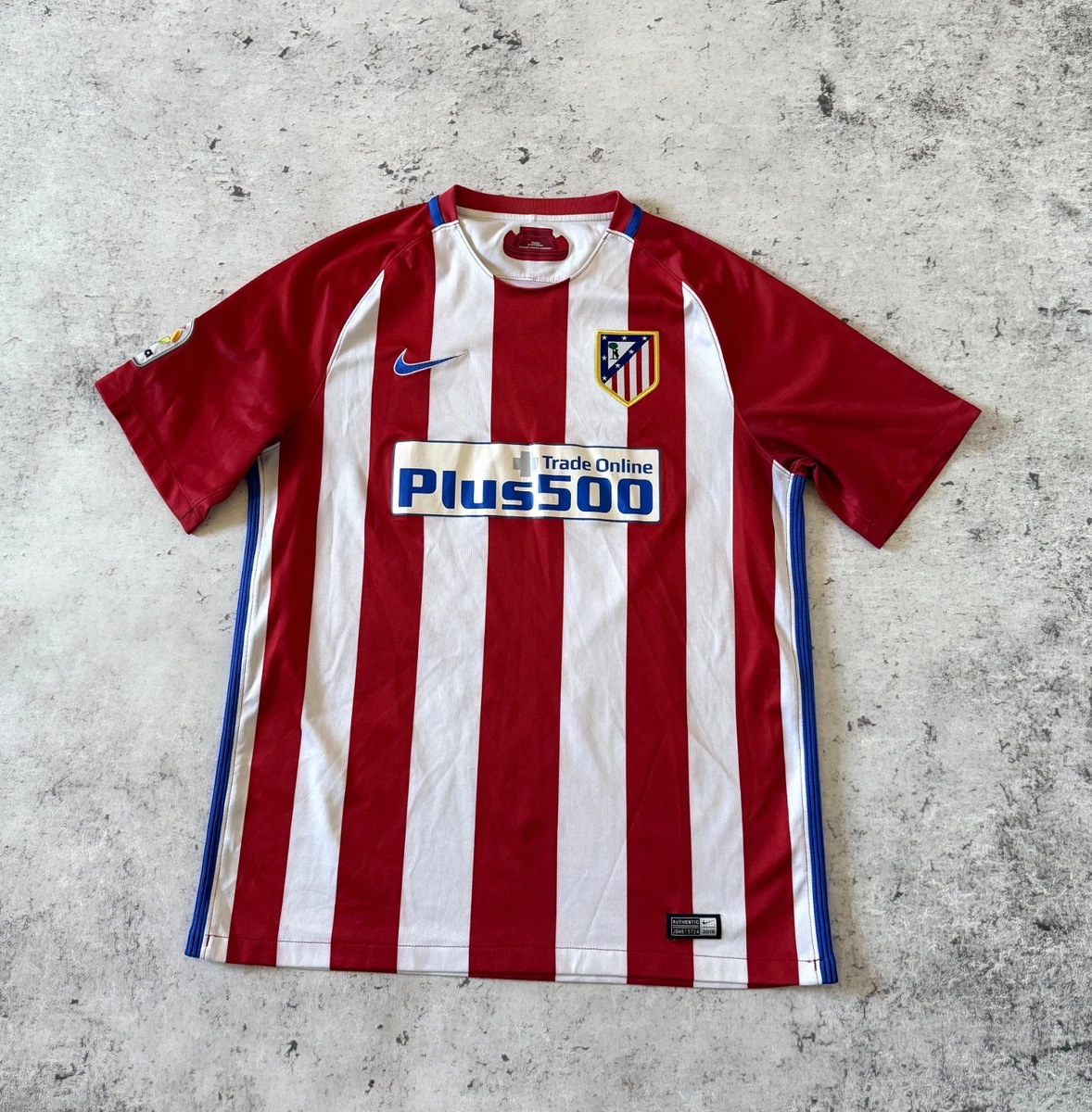 Atletico Madrid Home 2016 2017 FOOTBALL SOCCER SHIRT JERSEY size L