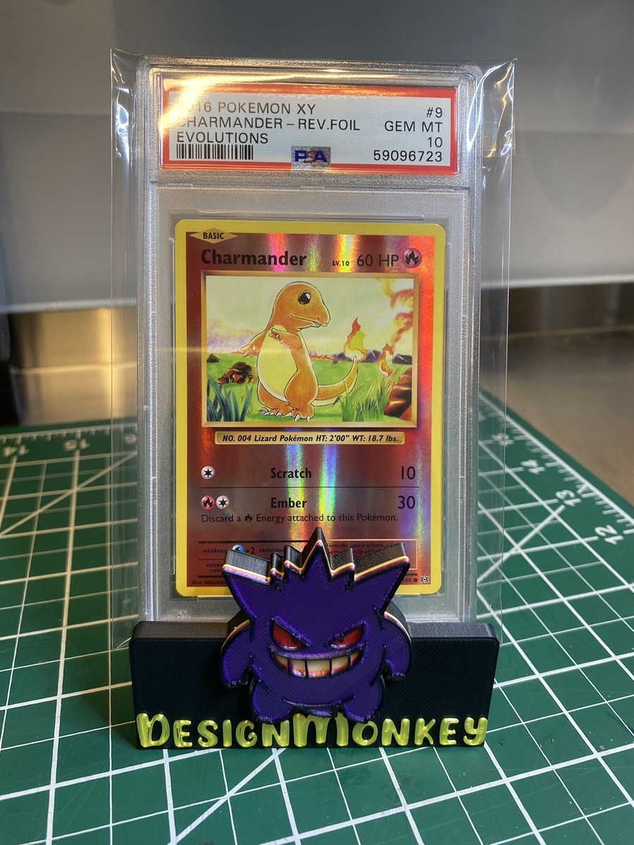 2016 Pokemon XY Evolutions #9 Charmander Reverse Foil PSA 10 | eBay