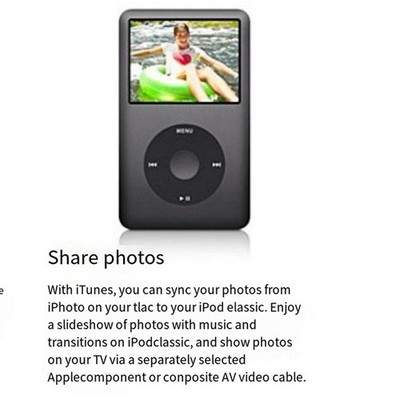 🔥NEW, Apple iPod Classic 6th Generation Black 120GB -Fast