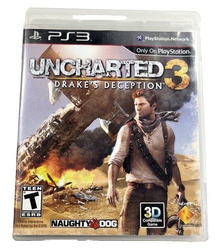 Uncharted 3 Drakes Deception Remastered PS4 New Sealed UK PAL Sony