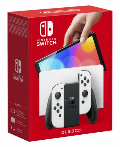 Nintendo HEGSKAAAA Switch (OLED Model) - White (Japanese Version