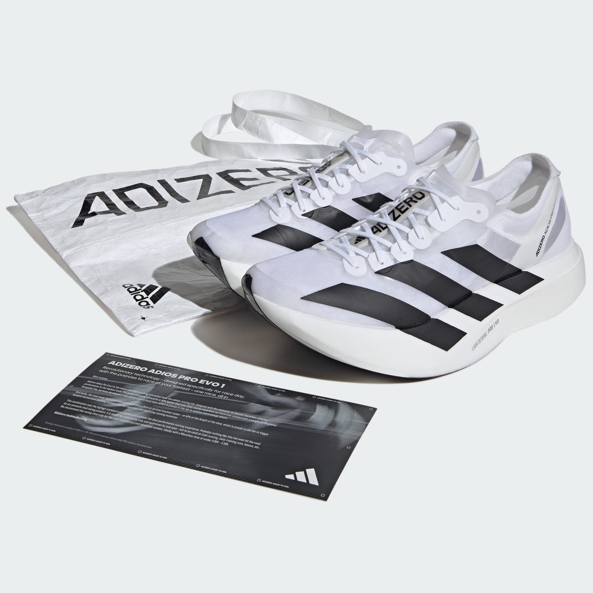 IH5564 adidas Adizero Adios Pro Evo 1 White (Men's) | eBay