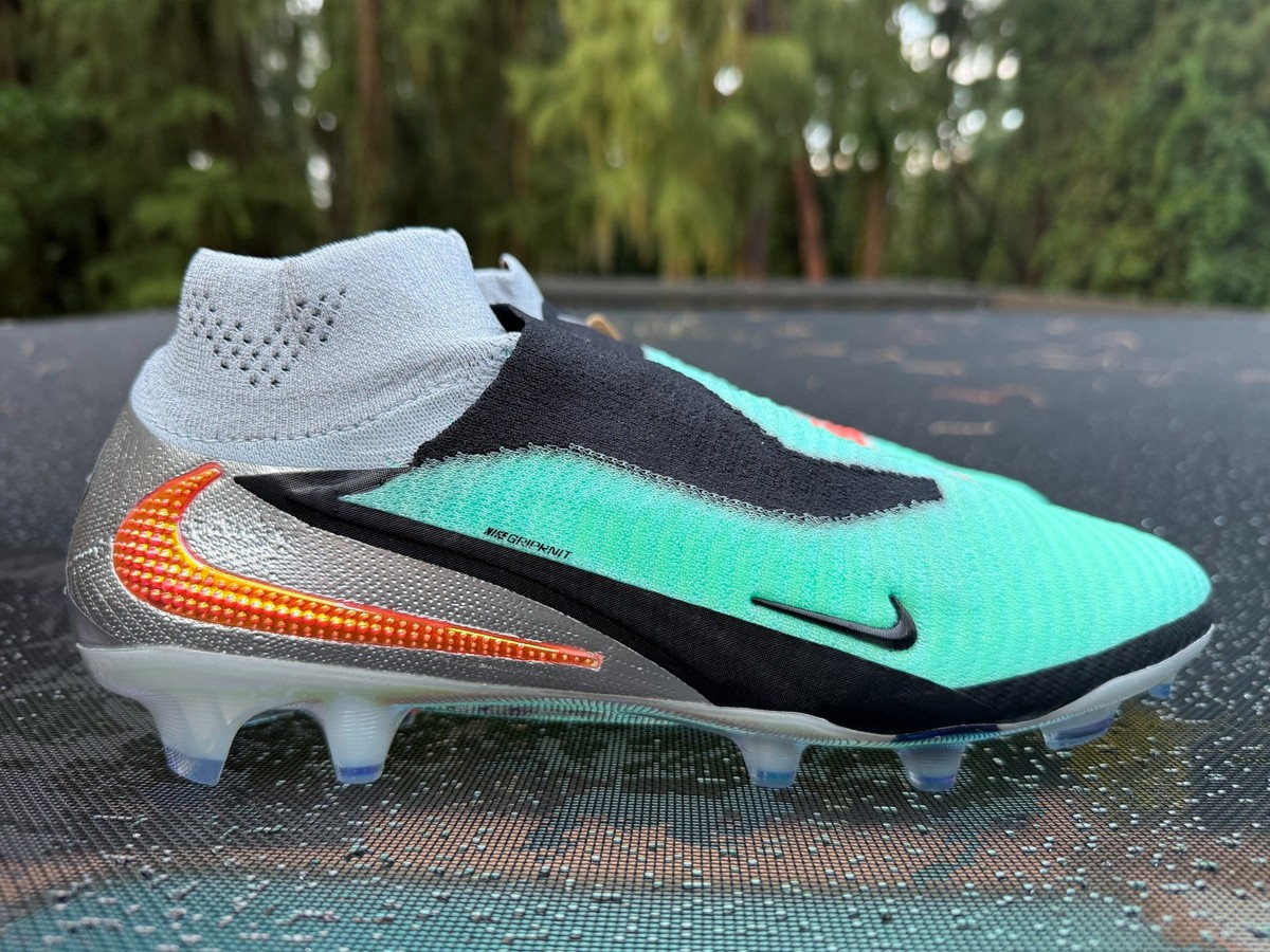 New Nike Phantom 6 High Elite FG Chrome Black Size 9.5 (IH3735-001