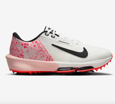 Nike Air Zoom Infinity Tour 2 Wide White Pink Bloom Golf Shoes